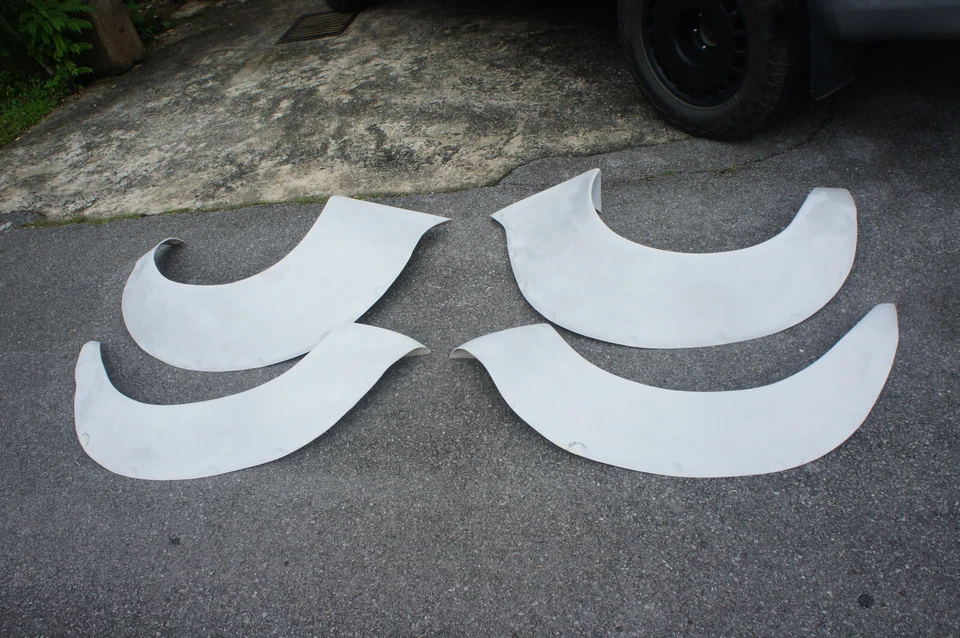 Для JDM Mazda savanna RX3 rx-3 808 расширители крыльев арка расширитель широкофюзеляжная рабочая подача - Изображение 4 из 4