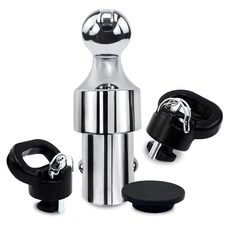 Upgraded 60638 Puck System Gooseneck Hitch Ball Kit, 38000 lbs GTW / 9500 lbs VT