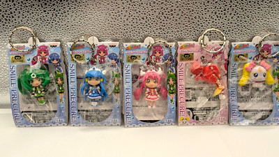 Smile PreCure Toy Glitter Force Minifigure Keychain shipped from Japan Set of 5