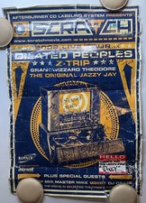 Dilated Peoples Jazzy Jay DJ Q-Bert  Scratch 2002 Live Poster Signed AUTO RARE