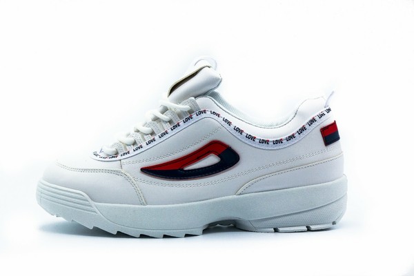 Zapatillas deportivas comodas estilo Disruptor II modelo S100-2 blanco envio 24h