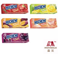 MORINAGA HI-CHEW Juice Chewy Soft Candy Assorted Flavors 7PCS/Pack