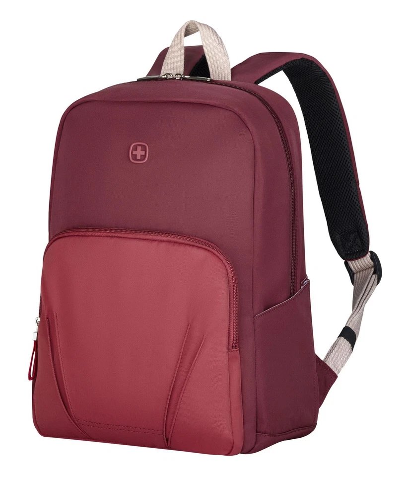 WENGER Motion 15.6" Laptop Backpack Rucksack Digital Red dunkelrot koralle Neu - Bild 2 von 4