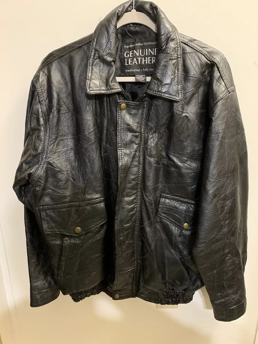 Napoline leather outfitters genuine leather jacket sale