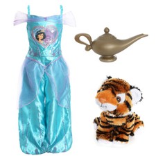 DISNEY PRINCESS JASMINE COSTUME WORLD BOOK DAY GIRLS FANCY DRESS OUTFIT JUMPSUIT