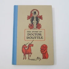 Story Of Doctor Dolittle Junior Deluxe Edition Book Hardcover 1948 Small Flaws