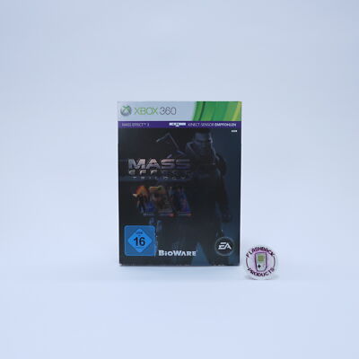 Microsoft Xbox 360 Spiel Game MASS EFFECT TRILOGY  Zustand: Gut /R5F8