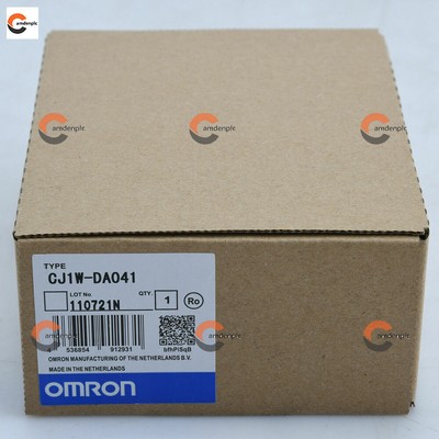 1PCS New Omron PLC Module CJ1W-DA041 CJ1WDA041 PLC In Box FEDEX DHL Shipping