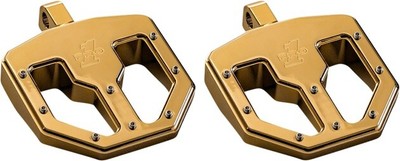 Pro One BMX V1 Mini Floorboards Gold #500761TIN Harley Davidson