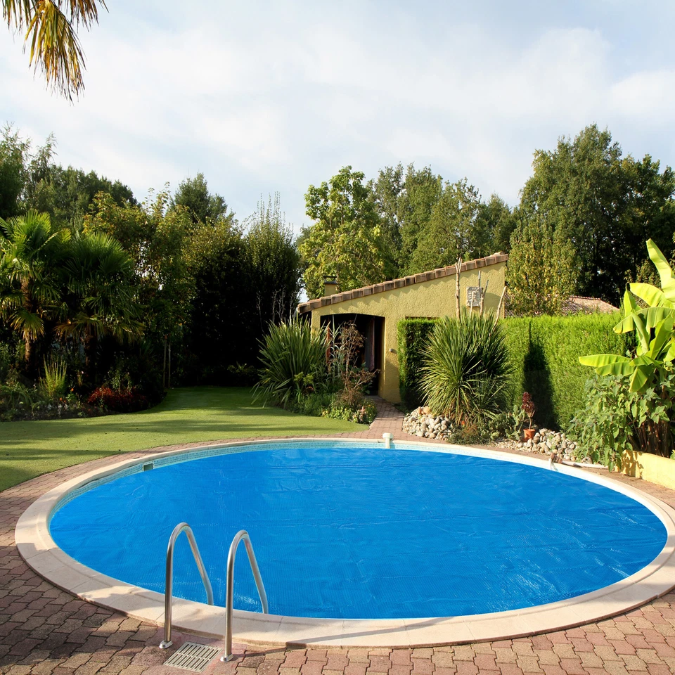 AREBOS Solarfolie | Solarplane | Wärmeplane | Poolheizung | 400 μm | 5m | rund - Bild 2 von 4