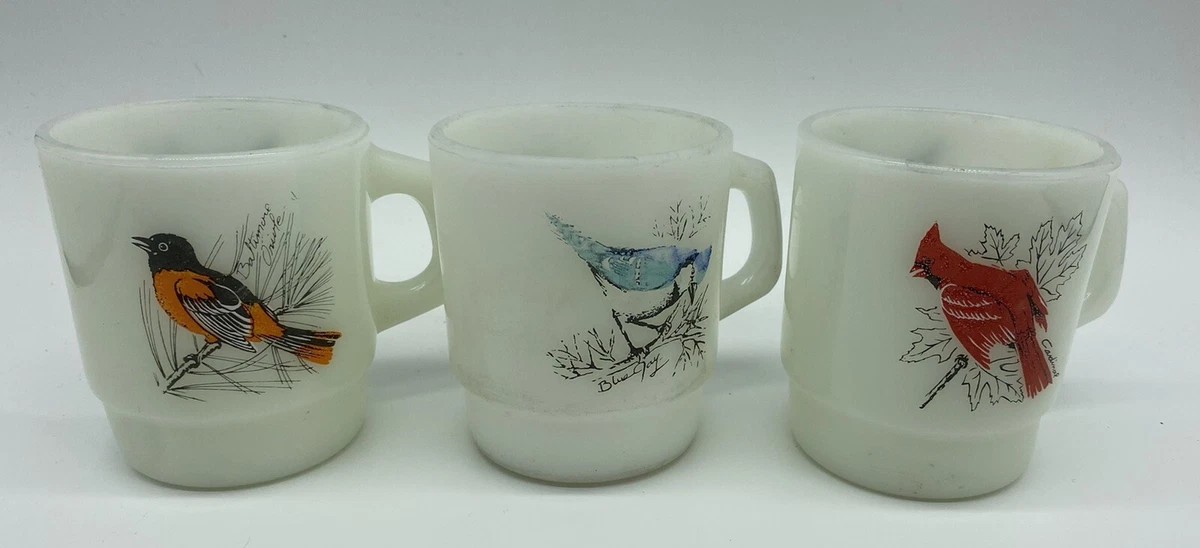 Fire King Bird Mug for sale | eBay