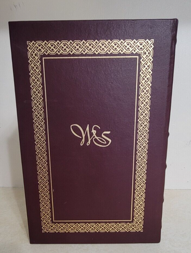 WILLIAM SHAKESPHERE The Complete Works 1992 Leather Bound HC Book Barnes & Noble - Afbeelding 3 van 5