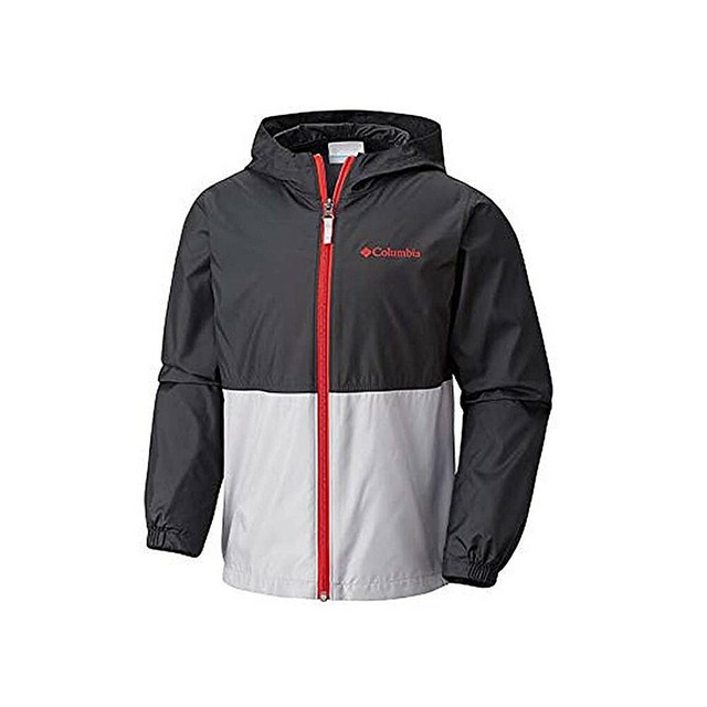 NWT Columbia Boy's Lightweight Center Ridge Windbreaker Jacket, Small(7