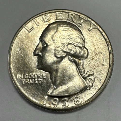 1938-S Washington Quarter — photo from the most recent tracked eBay sale