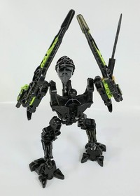 Lego Bionicle Stars 7136 Skrall Complete w/ Gold Armor (No Instructions/Box)2010
