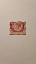 SG 48 1870-79 1/2d rose-red UM mint plate 15
