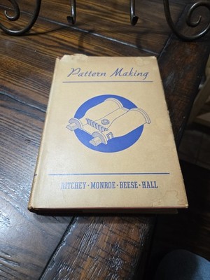 **VINTAGE 1941 PATTERN MAKING INSTRUCTIONAL HC/DJ BOOK**