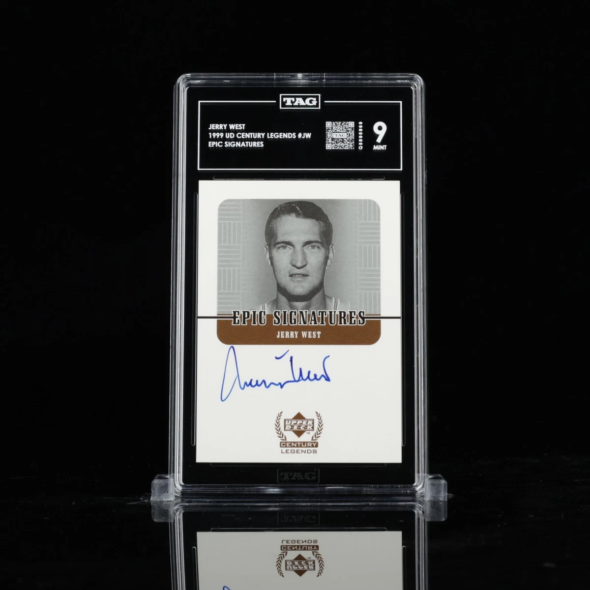 Upper Deck Jerry West Basketball Autographed Sports Trading Cards