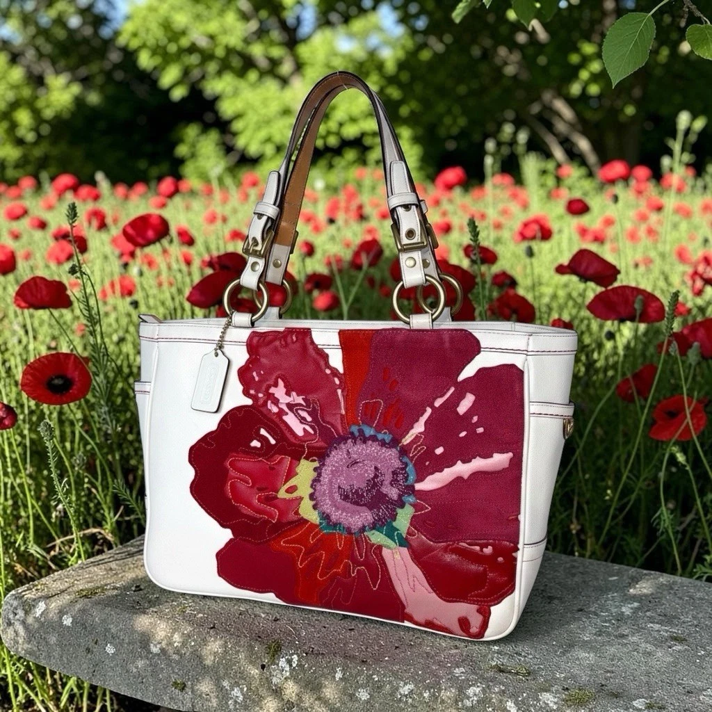 Coach Poppy Suede Bags & Handbags for Women for sale | eBay