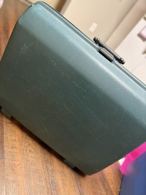 Vintage Samsonite 0yster Plus Hardside Luggage 3 Point Lock