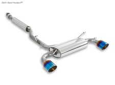 Milltek Duplex Sportauspuffanlage für Subaru BRZ je 115mm rund Titan burned