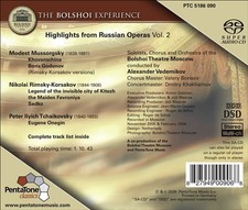 HIGHLIGHTS FROM RUSSIAN OPERAS, VOL. 2 NEW CD