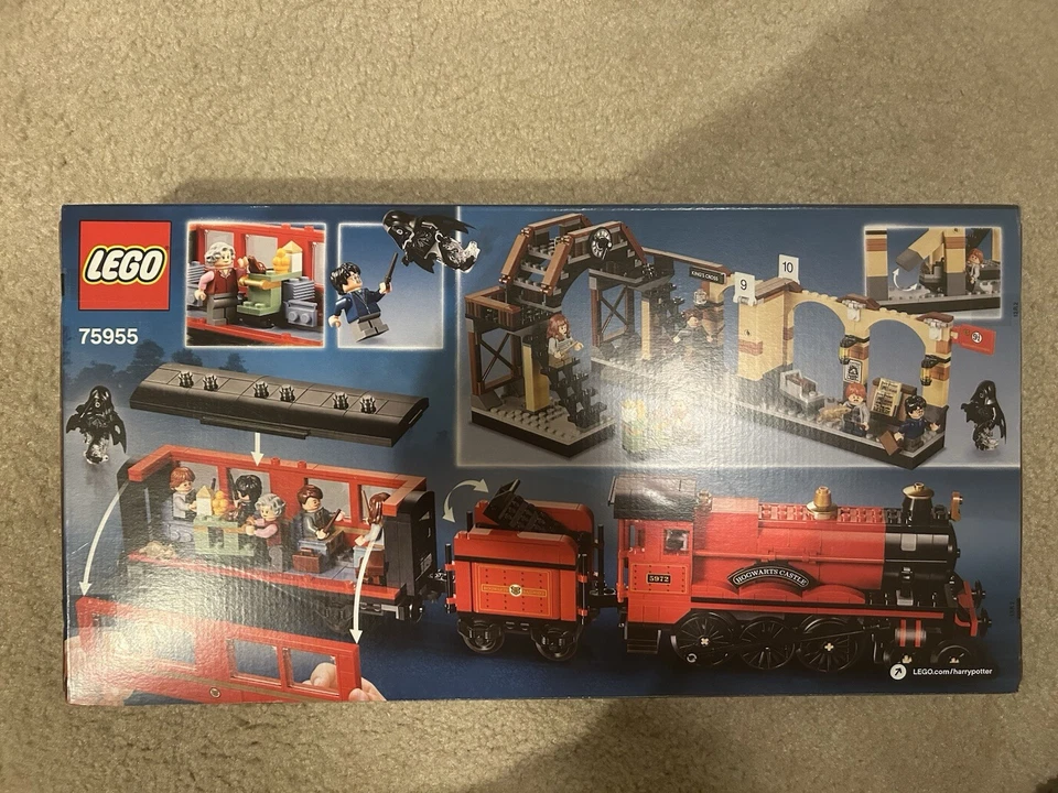 Lego Harry Potter Set 75955 Hogwarts Express Retired NIB Train - Image 2 of 2