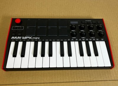 Akai Professional MPK Mini MK3 Midi - No Cord - Tested