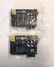 Genuine Epson 212 Black  Magenta Ink Cartridges Lot 1 Black, 1 Magenta New