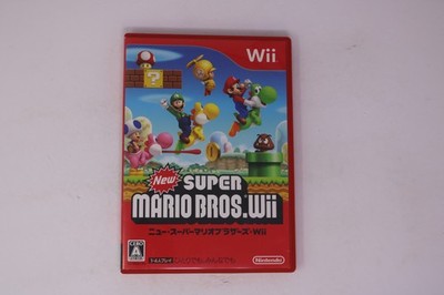 New Super Mario Bros. Wii Nintendo Wii JPN (Region Locked)