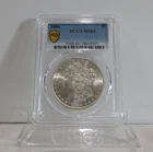 GOLD SHIELD!  1886-P  MORGAN Silver Dollar, PCGS MS-64!