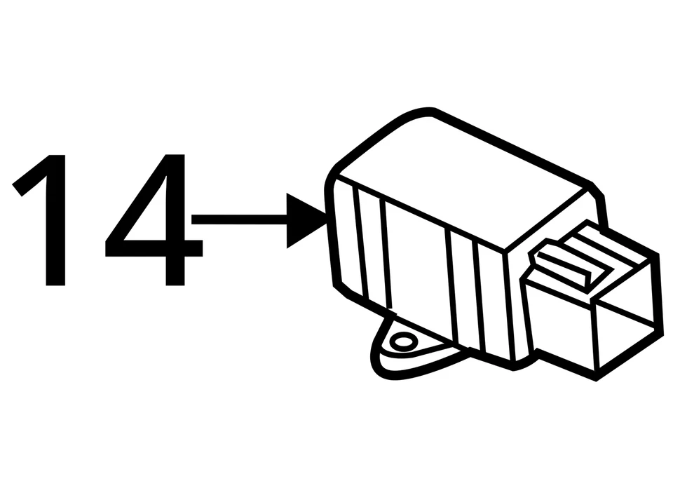 Chasis ECM bajo el conductor módulo de asiento térmico compatible con 12-14 PASSAT 4086330 Foto 4 de 4