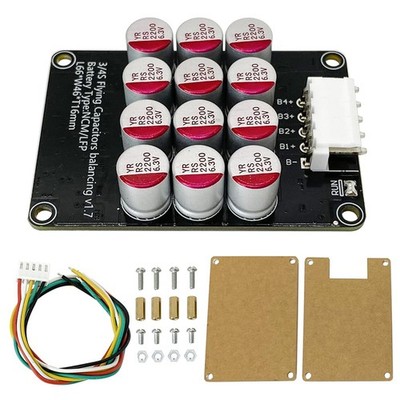 5A Active Equalizer Balancer Board for 3S-4S 12V LiFePO4 LFP Lipo Li-ion Lith...