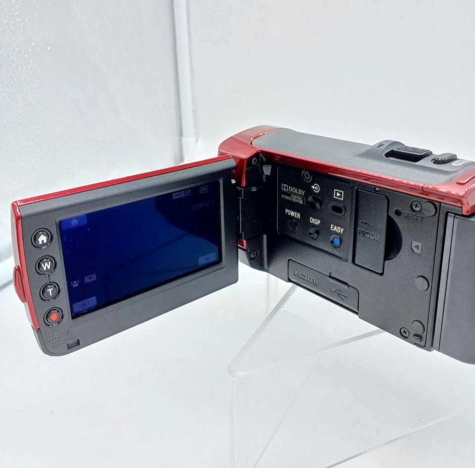 SONY HDR-CX120 Full HD Handycam Digital Camcorder Video Camera Red W/Box - Image 3 of 4