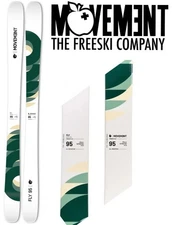 new 24/25 MOVEMENT Fly 95 freestyle skis 170cm hybrid backcountry all mountain
