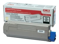 Oki 43865724 - Toner Schwarz - FüR Mc560Dn, Mc560N; C5850Dn, 5850N, 5950Cdtn,