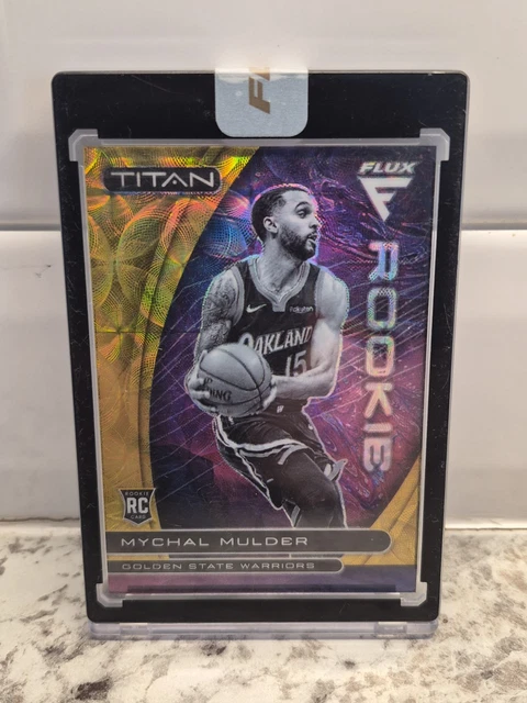 2020 Panini Flux Titan Rookies FOTL Gold Scope Prizm 11/8 Mychal Mulder #69