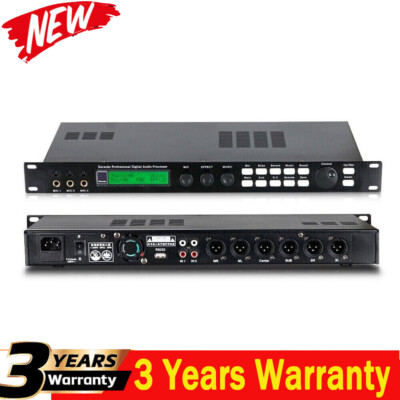 TZT-X5 110V Karaoke Effect Professional Audio Processor 32Bit DSP for Speakers