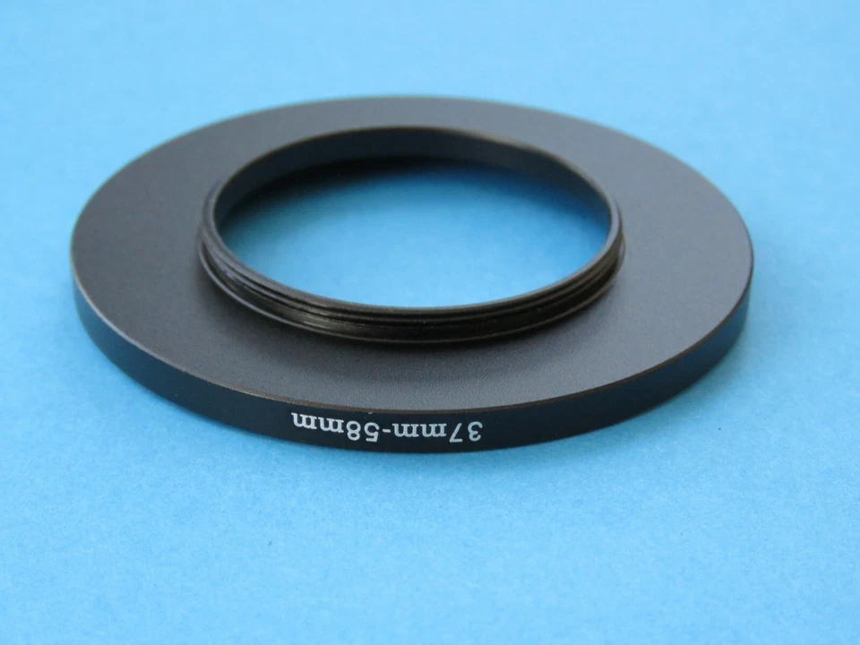 37mm to 58mm Step Up Step-Up Ring Camera Lens Filter Adapter Ring 37mm-58mm - Image 2 of 2