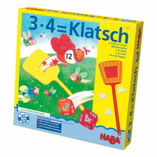 HABA 3 x 4 = Klatsch Lernspiel Konzentrationsspiel Kinderspiel Kinder Spiele - Bild 1 von 5