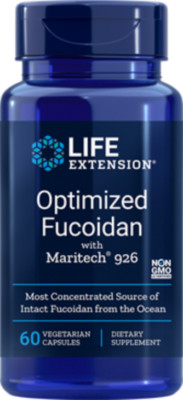 FOUR PACK SALE Life Extension Optimized Fucoidan Maritech 60 caps TAKE OFF $24
