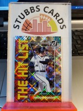 2022 DONRUSS THE HIT LIST INSERT DIAMOND PARALLEL THL-7 FREDDIE FREEMAN