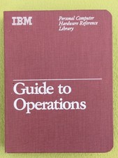 Vintage IBM PCjr Guide To Operations Hardware Reference Library 1983 Computing