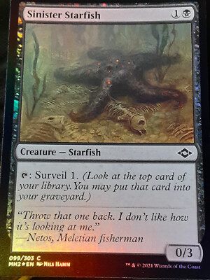 Sinister Starfish FOIL , Modern Horizons 2 , NM , MTG, FREE