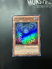 YUGIOH EVILSWARM OBLIVIWISP SUPER RARE HA07-EN049 1ST EDITION