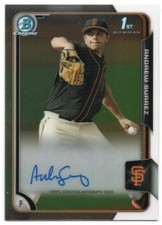 2015 Bowman Chrome Draft Draft Pick Autographs Rookie RC On Card Auto Pick Any