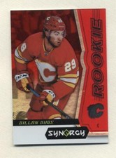 2018-19 Upper Deck Synergy Hockey Red Dillon Dube Rookie (Flames)