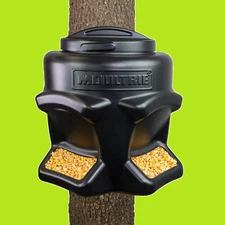 NEW Hunting Feed Station II Gravity Feeder 50 lb Capacity Dual Feed Ports Deer