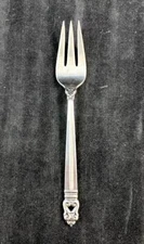 International Silver ROYAL DANISH Individual Salad Fork GOOD CONDITION
