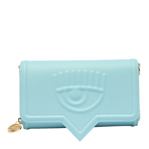 Chiara Ferragni Silver Winking Eye Flirting Backpack Pebbled  display picture 3